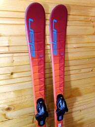 LYŽE ELAN MAXX ORANGE U-FLEX 140CM